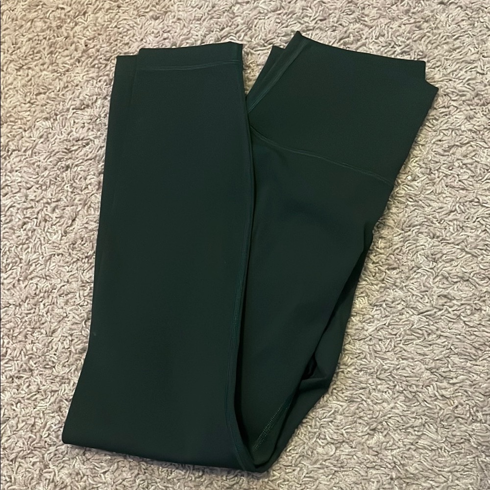 Women's Dark Green Lululemon Leggings